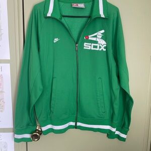 Rare Green Nike Jacket Chicago White Sox Cooperstown Collection Men’s M MLB.
